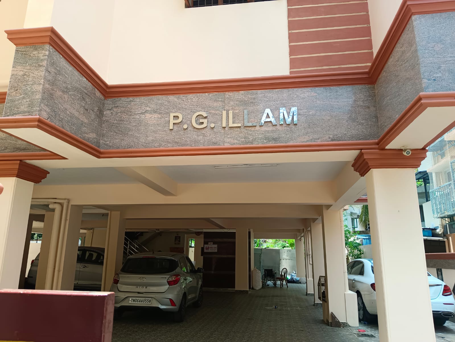 P.G. Illam Entrance